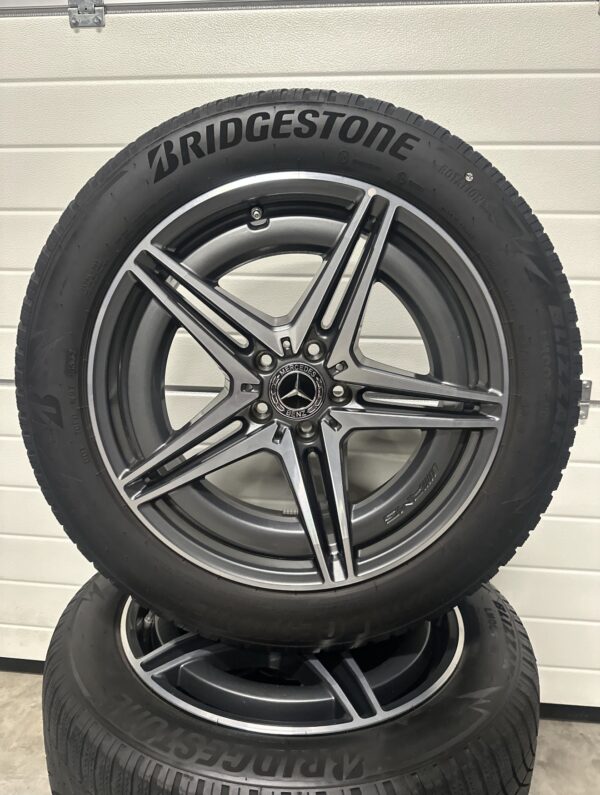 Jante 19” ORIGINALE Mercedes GLC / GLC Coupé / EQC + anvelope Iarnă Bridgestone