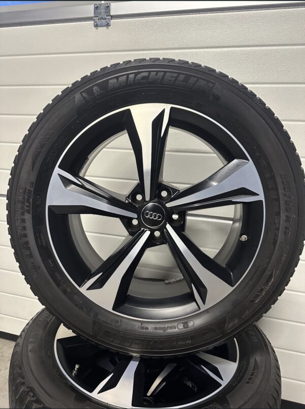 Jante 19” Originale Audi Q5 FY Bicolor + Anvelope Iarnă Michelin 235/55 R19