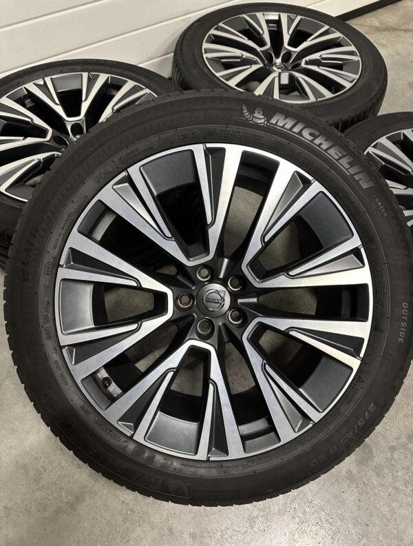 Jante 20” ORIGINALE Volvo XC90 R-Design + anvelope vară Michelin 275/45 R20