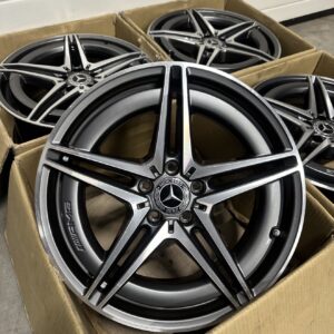 Jante 19” ORIGINALE Mercedes-Benz GLC / GLC Coupe / EQC – AMG Bicolor + senzori TPMS