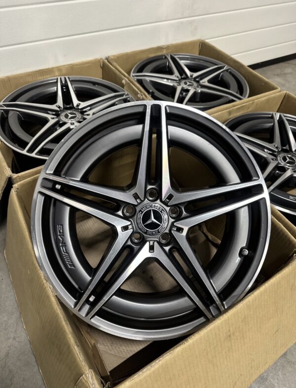 Jante 19” ORIGINALE Mercedes-Benz GLC / GLC Coupe / EQC – AMG Bicolor + senzori TPMS